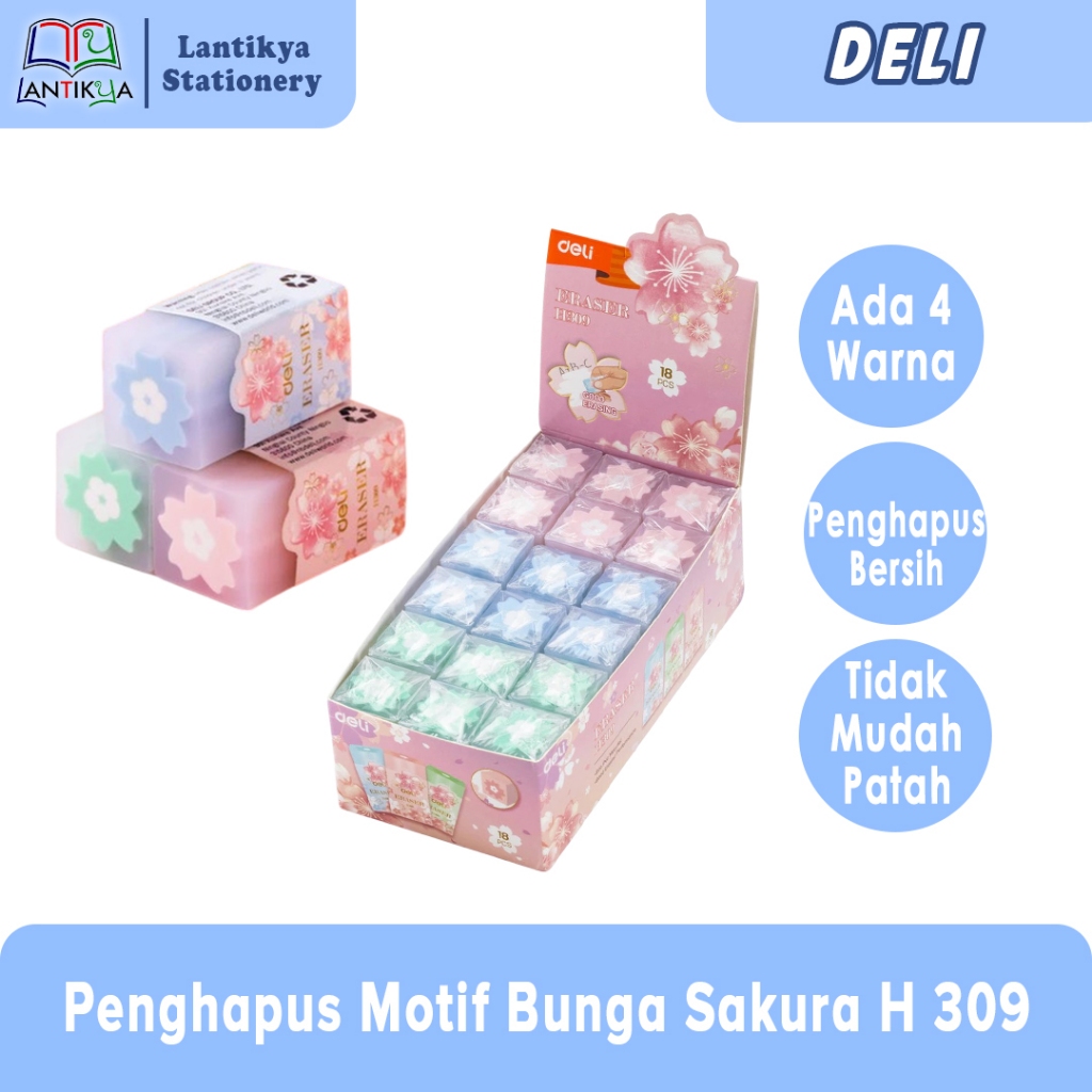 

Deli Penghapus Lucu Motif Bunga Sakura H 309