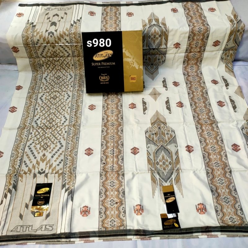SARUNG ATLAS SUPER PREMIUM FULL SONGKET TIMBUL