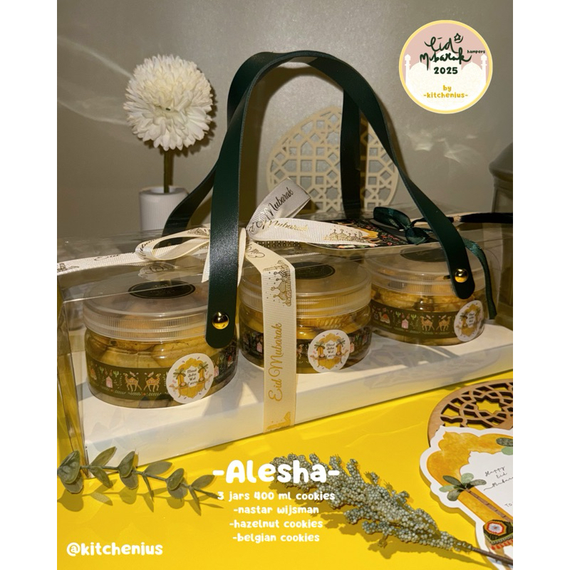 

HAMPERS LEBARAN ALESHA KUE KERING PREMIUM 3 toples