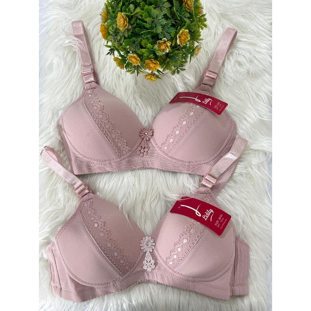 BH Lidily T214 Cup Besar Bh Premium Busa tipis no kawat