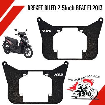 BREKET BILED BEAT FI 2013 DUDUKAN LAMPU BILED BEAT FI 2013 2,5INCH NSB BEAT FI OLD
