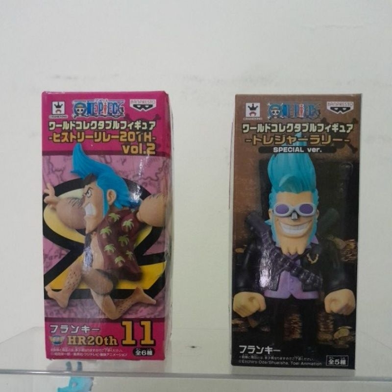 One Piece WCF Franky MISB dan BIB Asia Version