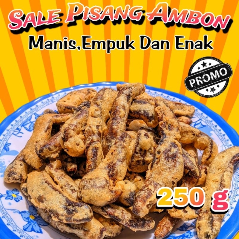 

sale pisang ambon isi 250 gram viral murah harga promo