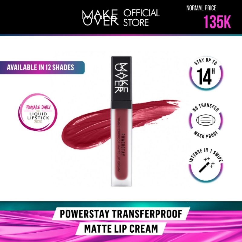 lipcream powerstay makeover