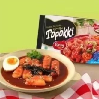 

TOPPOKI KOREAN RICE cake spicy hot mama suka 134gr