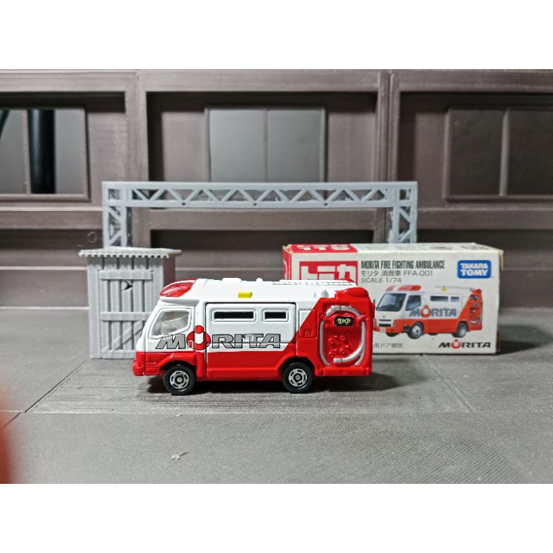 TOMICA Takara Tomy Morita Fire Fighting Ambulance