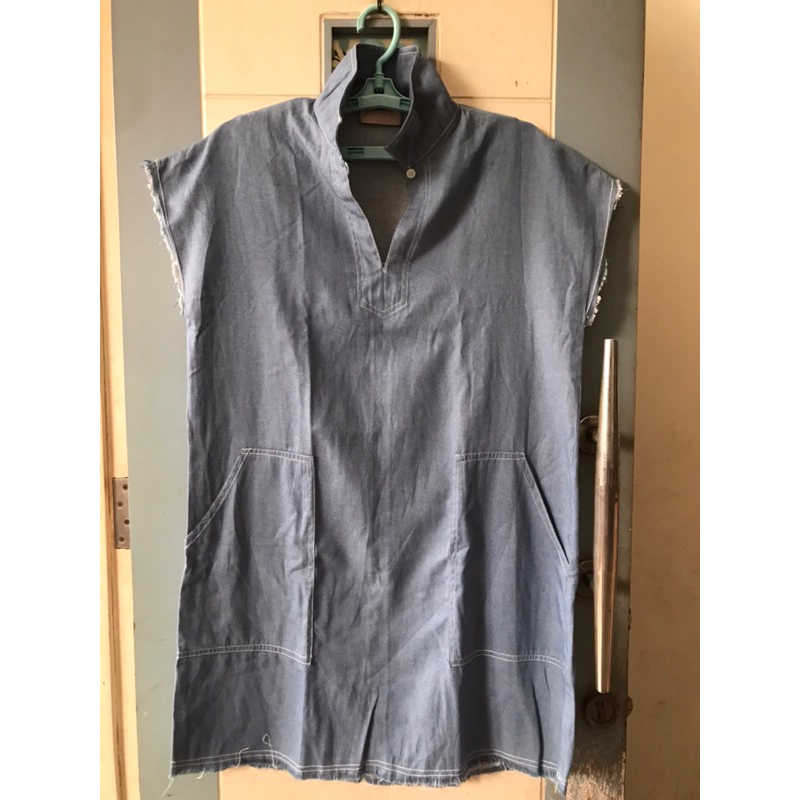 Dress denim wanita like new