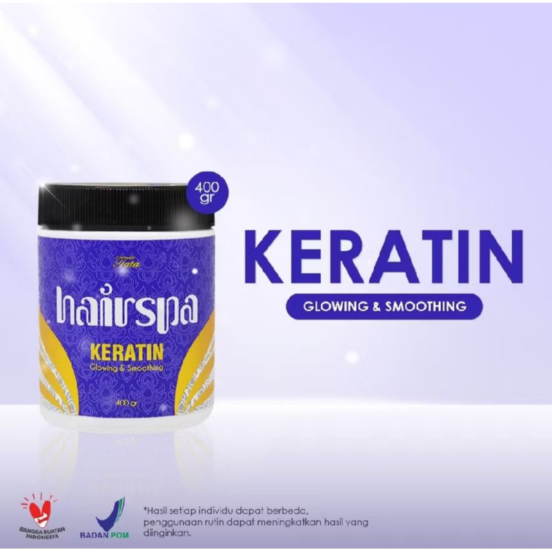 Tata Hair Spa Keratin Glowing & Smoothing 400gr