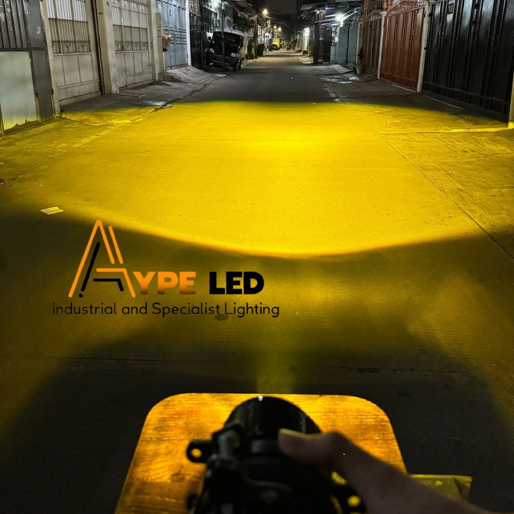 RB Foglamp Biled 3 Inch Bluelens Shinagawa Plus Demon Eyes 3 Warna Cahaya Foglamp Bumper Mobil 3