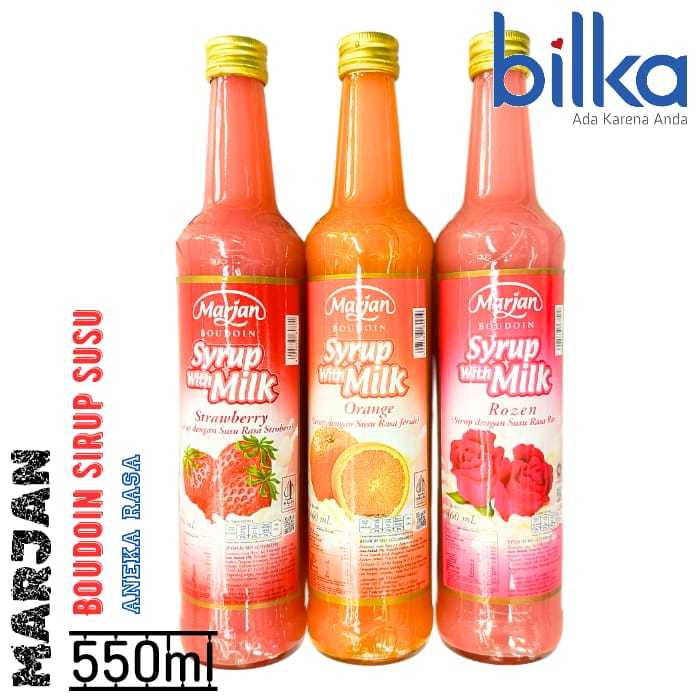 

MARJAN Sirup Plus Susu 460ml Aneka Rasa