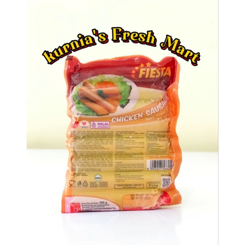 

Fiesta Chicken Sausages 500g