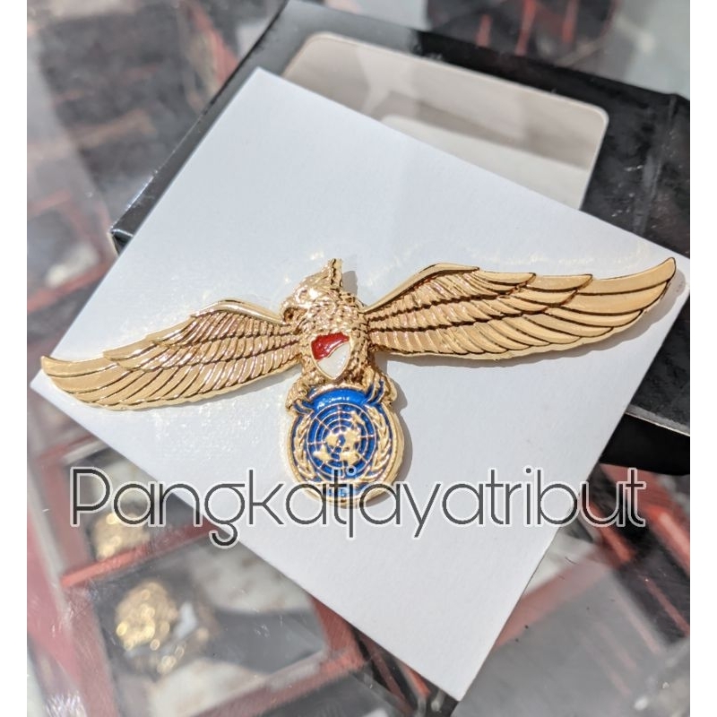 BREVET WING PEACEKEEPER UN GARUDA TERBARU PIN PEACEKEEPER