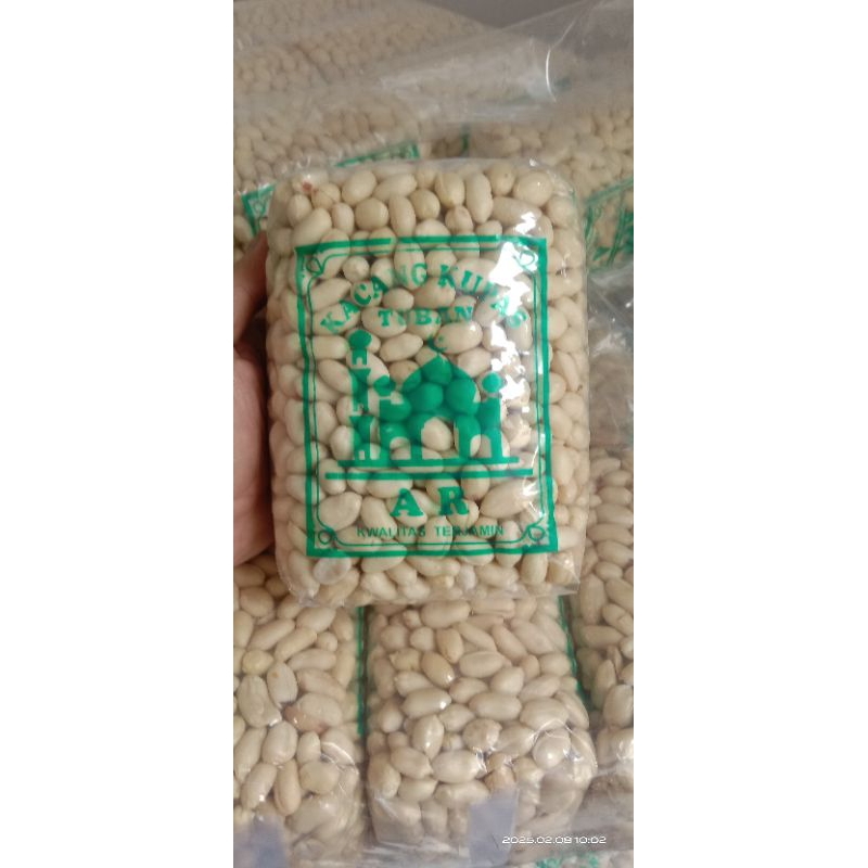 

Kacang Kupas Tuban 1 kg Ukuran Kacang Jumbo