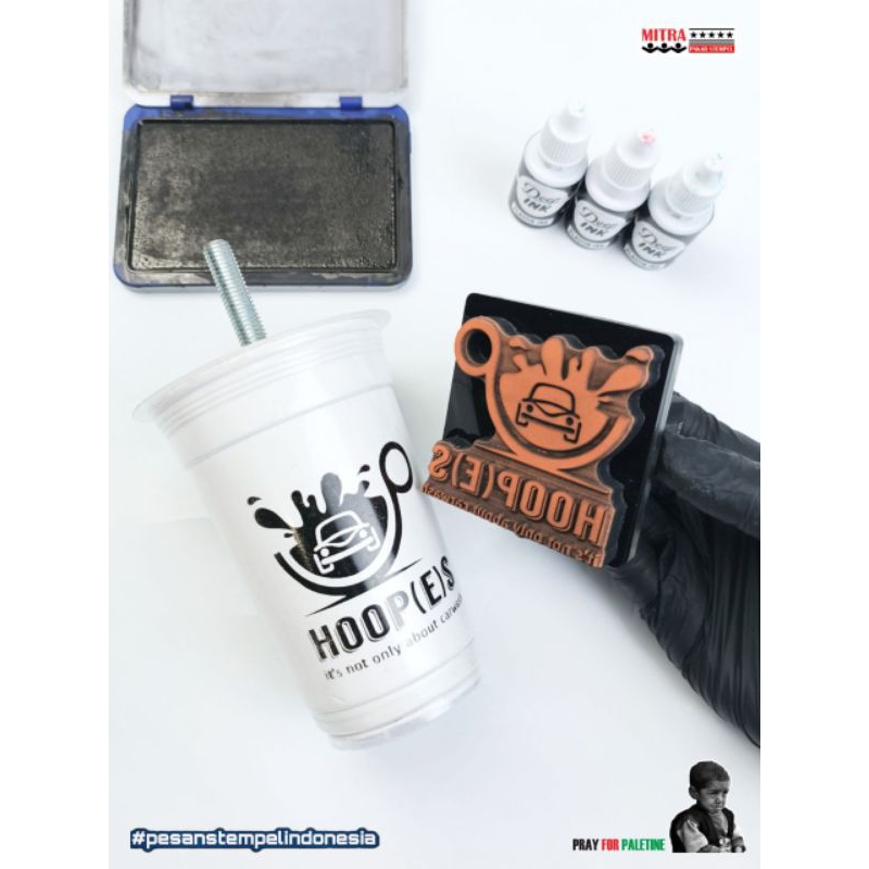 STEMPEL CUP PLASTIK STEMPEL GELAS PLASTIK STEMPEL CUSTOM