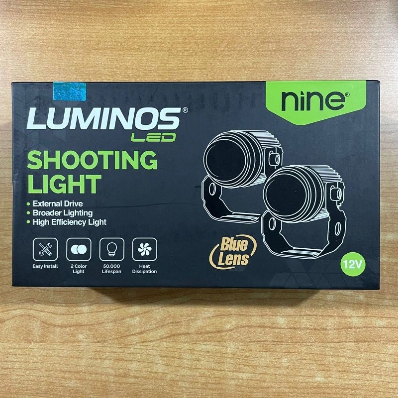lampu sorot tembak led laser mata elang Q2S luminos putih kuning