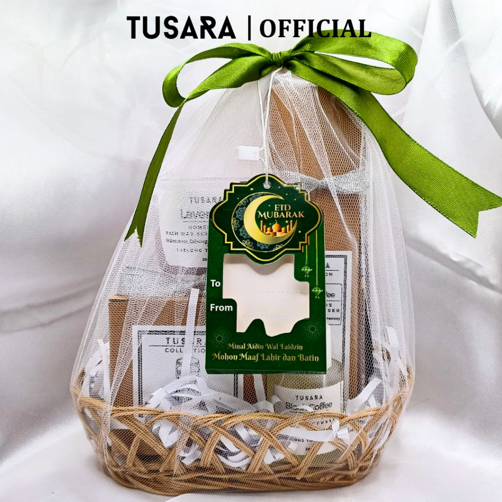 Hampers Idul Fitri TUSARA | Reed Diffuser Lilin Aromaterapi Parfum | Lebaran