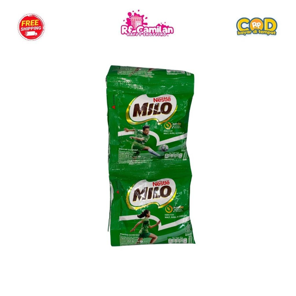 

[RF_Camilan] Milo Sachet Rencengan Sachet Termurah 22 Gr isi 10[cs