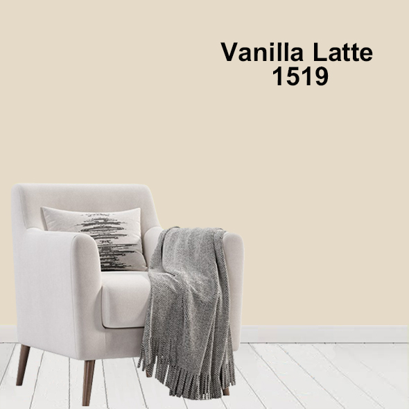 JOTUN Interior / Dalam 1519-Vanilla Late  (Ukuran Galon / Kecil ) Cat Tembok Jotaplast Essence Easy 