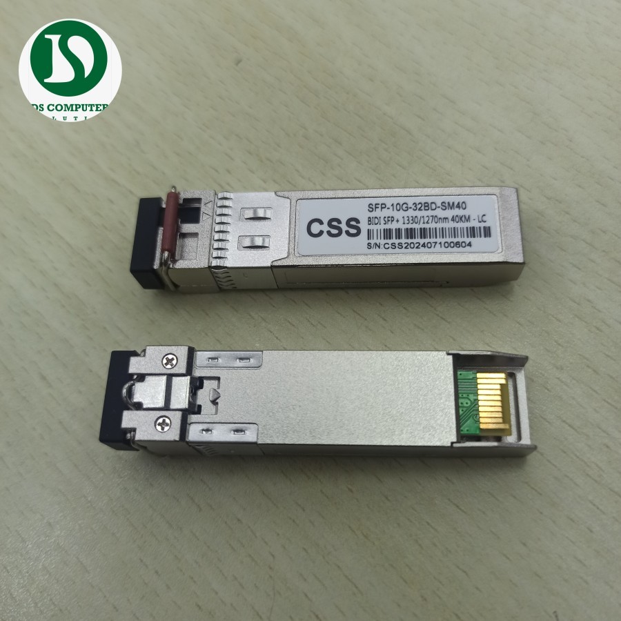 CSS SFP Bidi SFP+ 10G 1330/1270nm 40KM LC - SFP-10G-BD-SM40KM