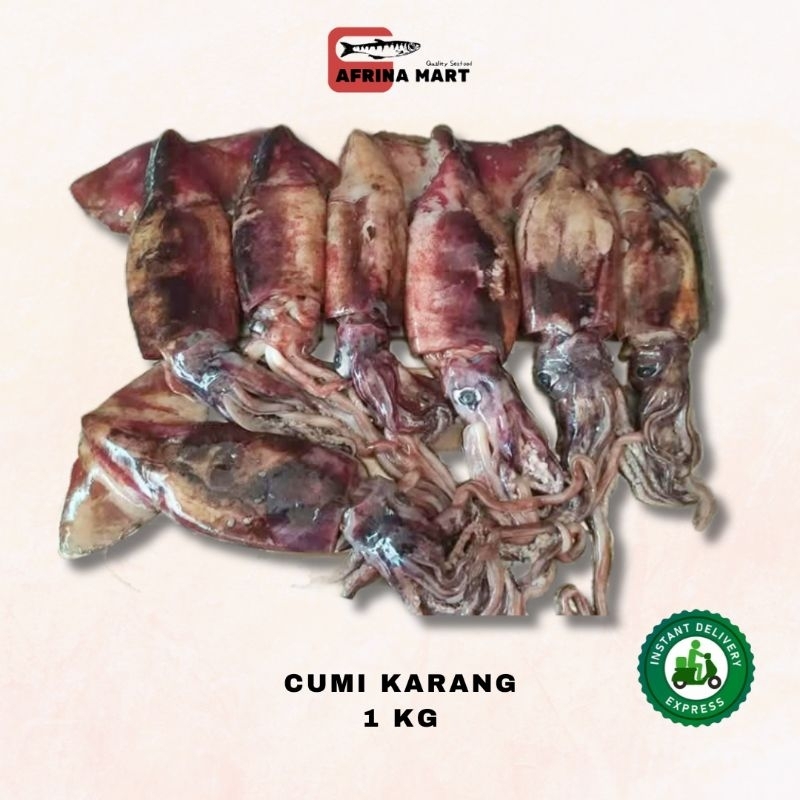

Cumi Karang 1 kg Frozen - Kirim Instant Afrina Mart