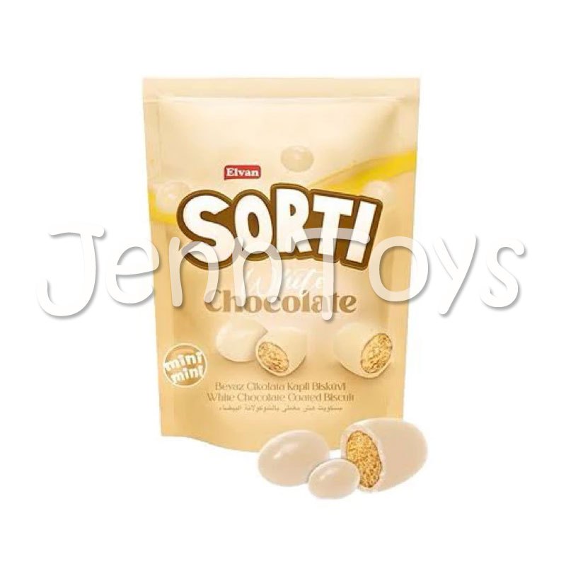 

Elvan Sorti Biscuit Chocolate 120g Sorti Dark Milk White Sorti Mix Chocolate Turkey