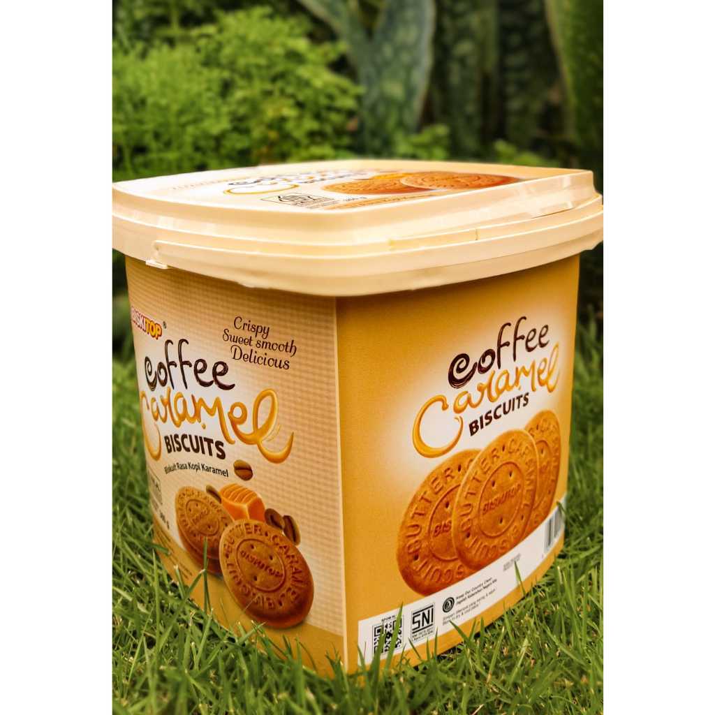

BISKITOP - Coffee Caramel Biscuits 360r / biskuit / kue lebaran