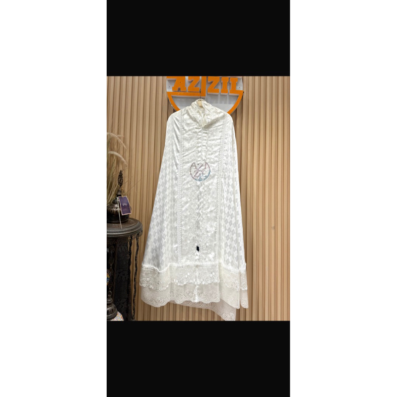 Mukenah Azizil sutra Ori Jaguar//Azizil Mukenah