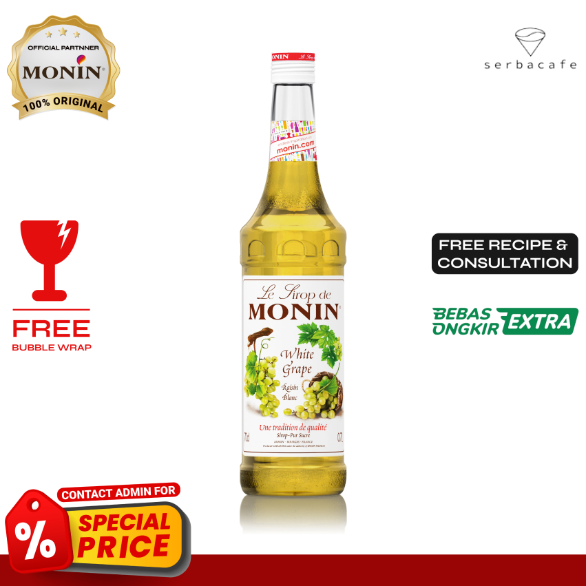 

Monin Syrup White Grape (700 ml)