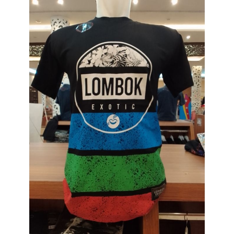 Kaos Lombok Exotic - Hitam