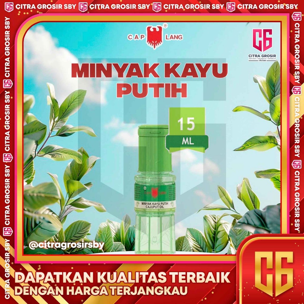 Minyak Kayu Putih Cap Lang 15Ml