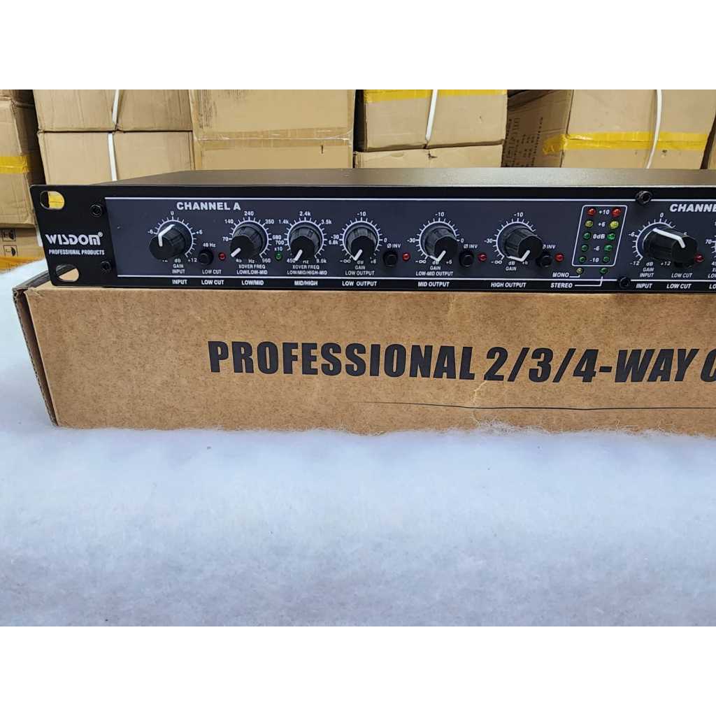 Wisdom XL234 / XL 234 – Crossover Aktif audio profesional original