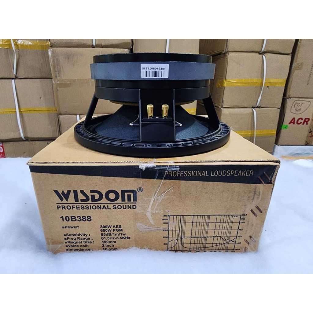 Speaker 10 INCH Wisdom L10-B388 / L10 B388 / L10B388 ORIGINAL