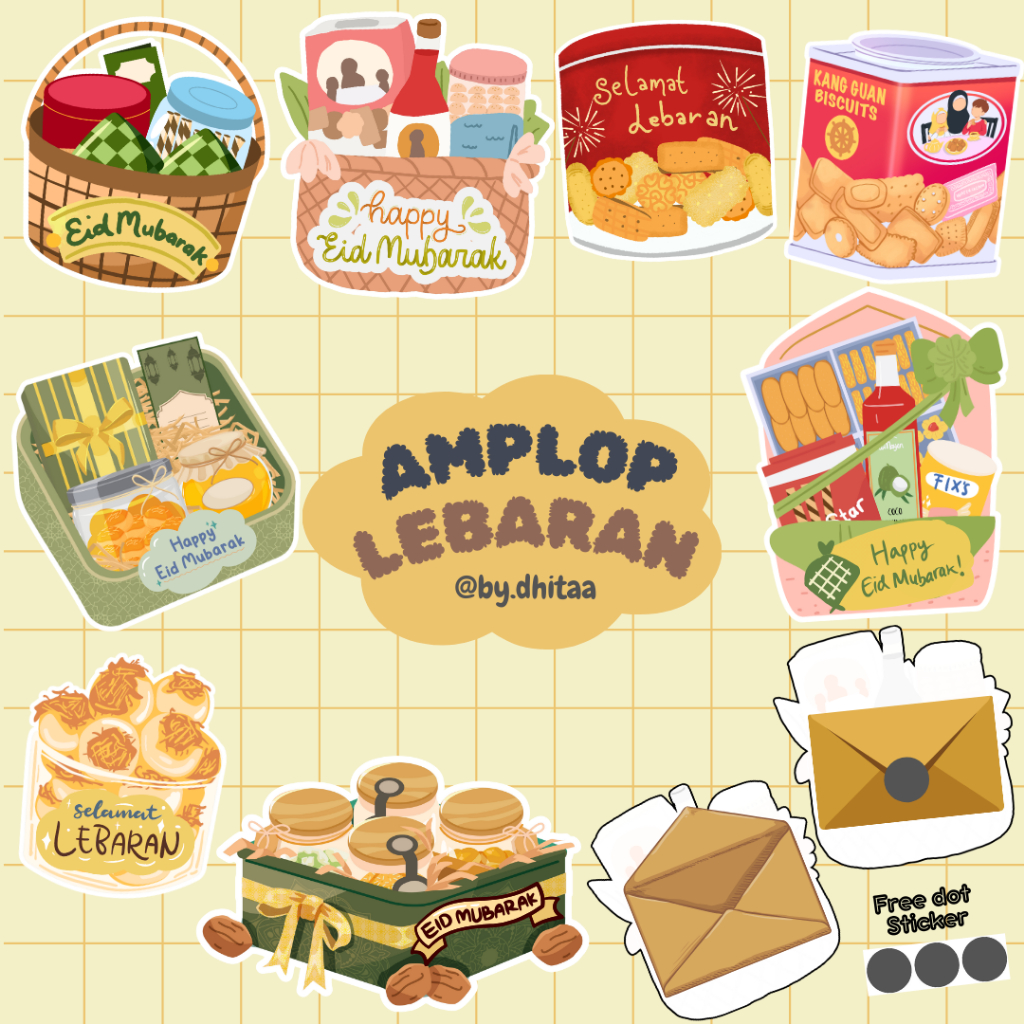 

Amplop Lebaran 3D Motif Parcel / Amplop Lebaran 2025 Aesthetic