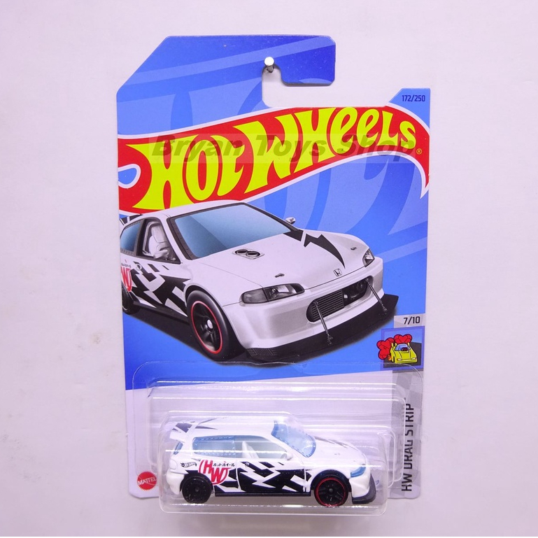 Hot Wheels Honda Civic Custom Putih HW