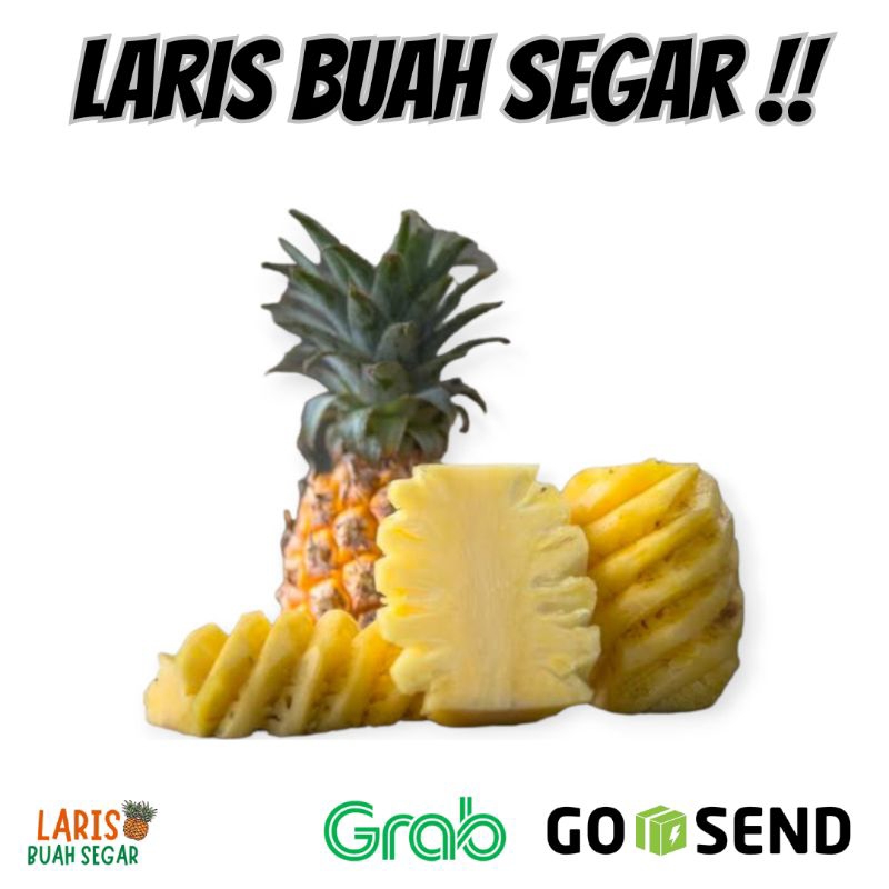 

BUAH NANAS KUPAS PALEMBANG 1 BUAH BESAR DAN SEGAR