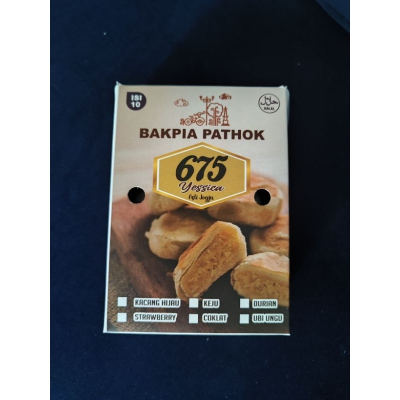 

Bakpia Pathok Yessica 675 isi 10