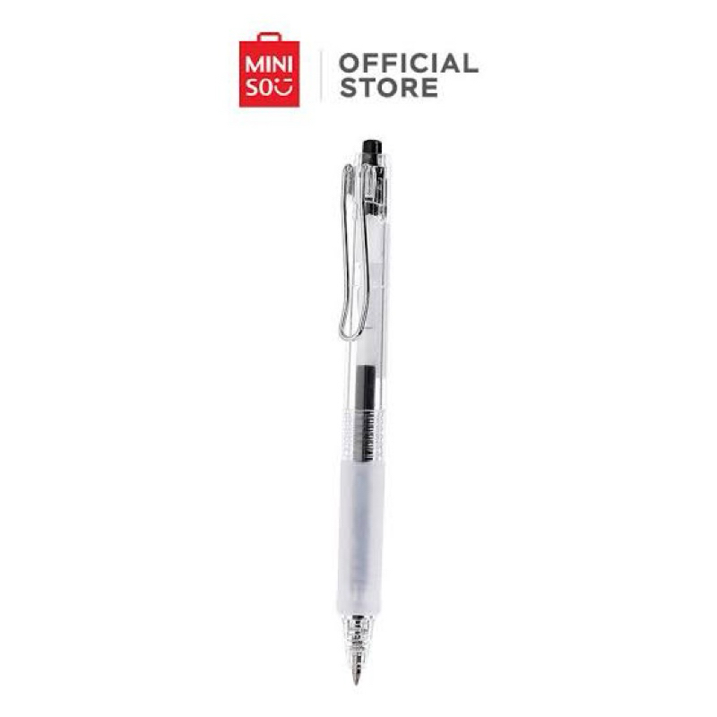 

Miniso stationery Gel-ink Pen 0.5mm Black / pen gel miniso hitam