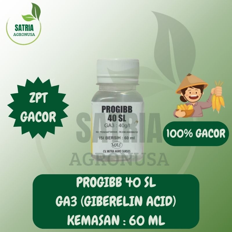 PROGIB 40 SL 60 ML - GA3 PEMACU PERTUMBUHAN TANAMAN