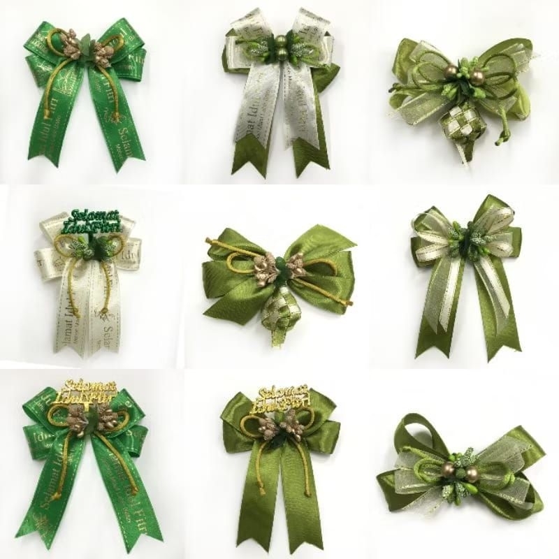 

1 BUAH PITA SATIN SIAP PAKAI| HAMPERS | PITA IDUL FITRI LEBARAN