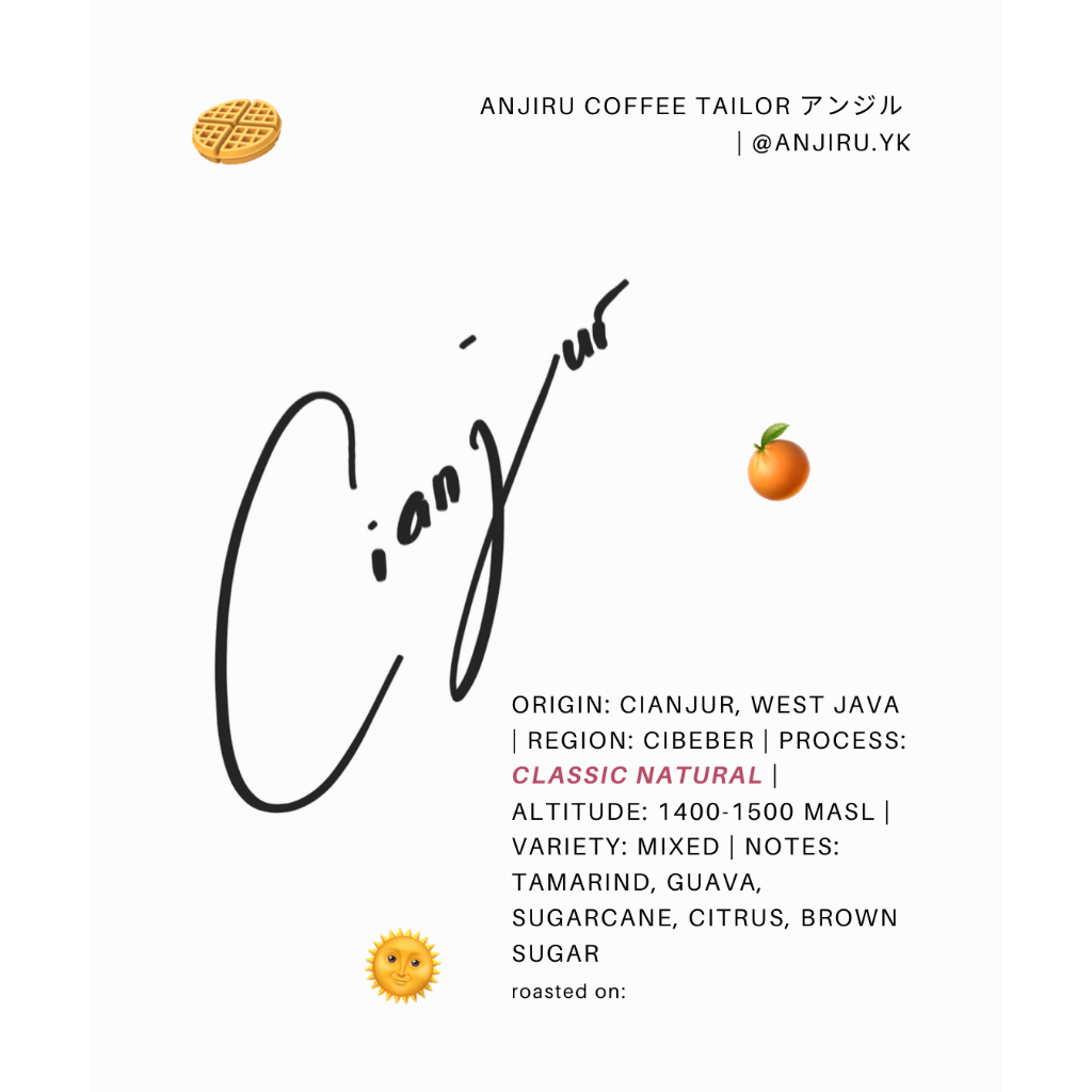 

Kopi Arabika Cibeber Cianjur West Java Classic Natural Single Origin Filter Roast (BIJI/BUBUK)
