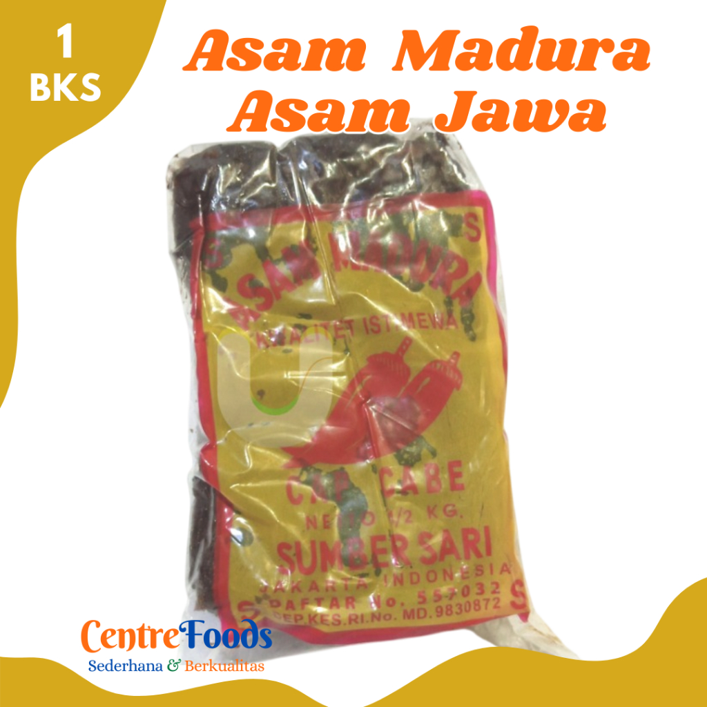 

ASAM MADURA Jawa - Asem Madura Jawa Kemasan Besar | 500gr [ Harga Per BKS ]