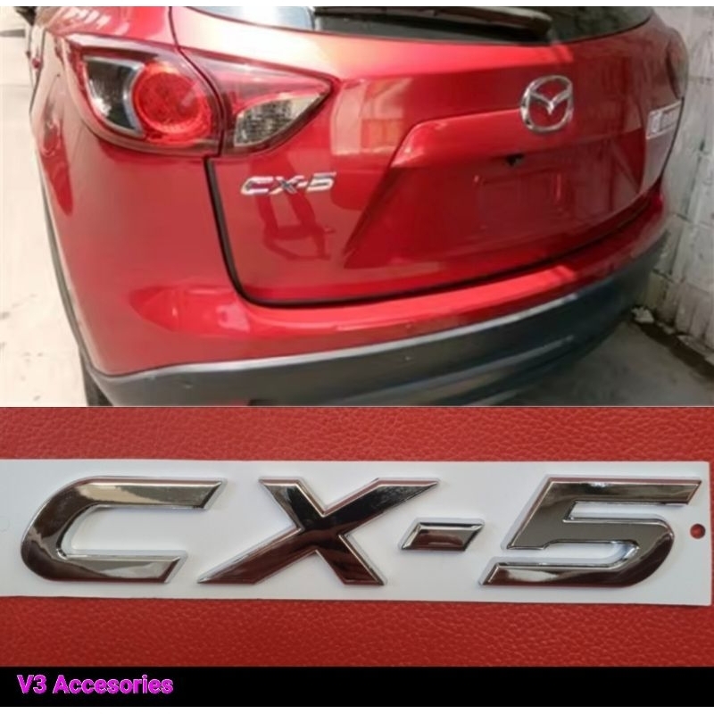 Emblem Chrome CX 5/CX5 ( 2017-UP )