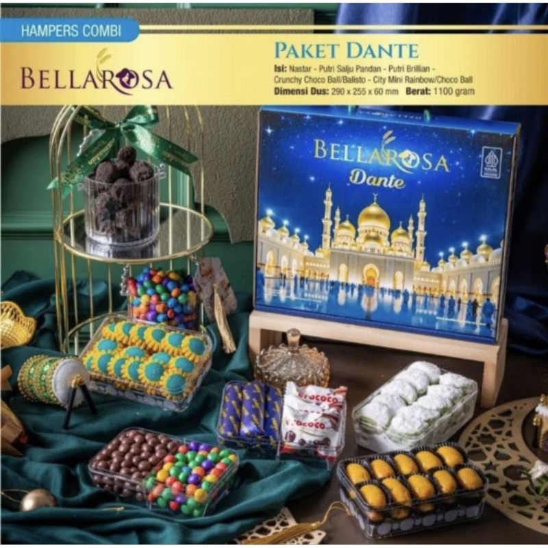 

BELLAROSA PAKET DANTE SERIES PARCEL LEBARAN