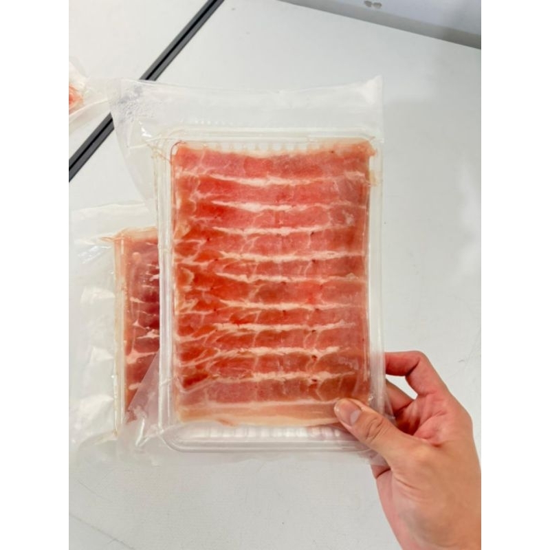 

Pork Belly Sliced Shabu2 Import !!