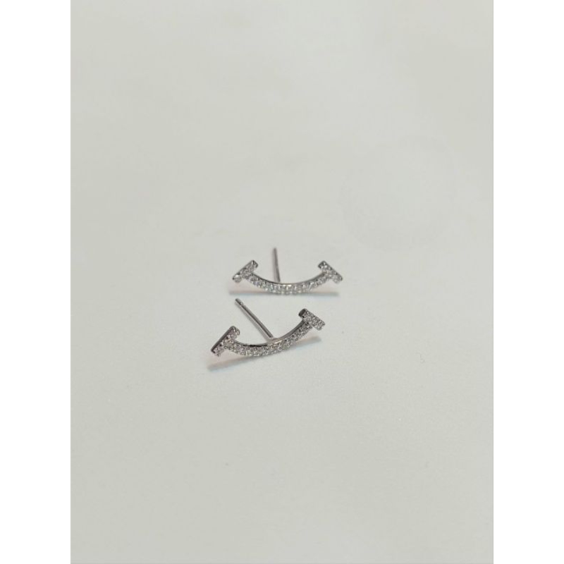 Anting Giwang Emas Putih Fashion Zricon 1 Gram 750 17k (AH211)