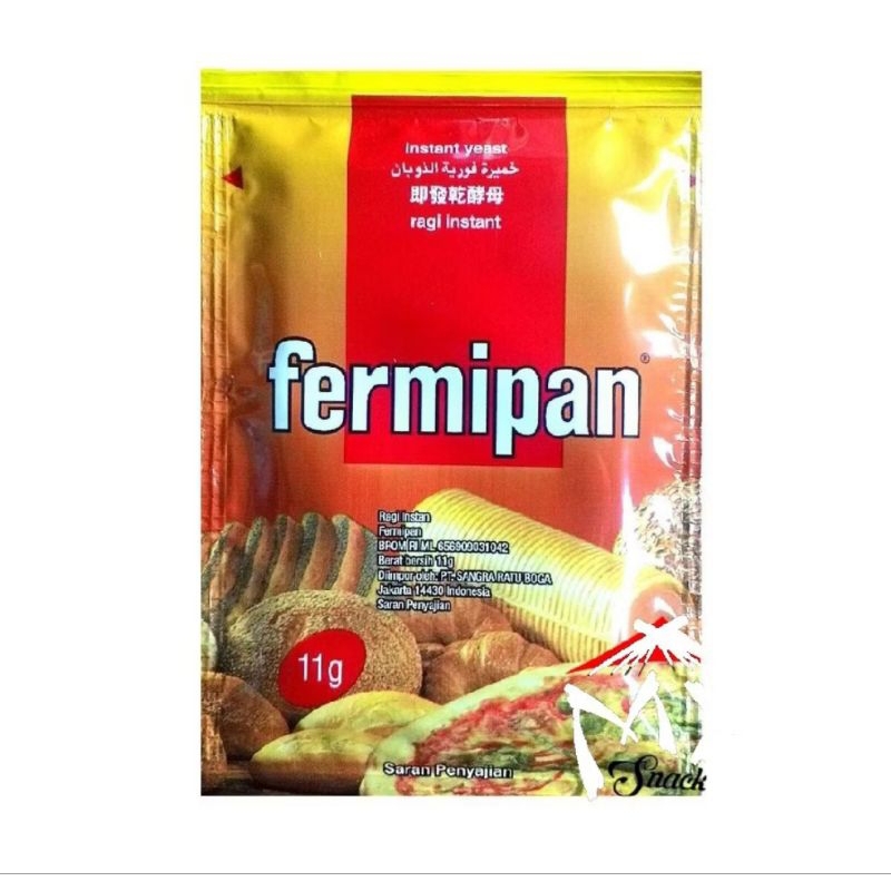 

FERMIPAN Ragi Instan 11gr - FERMIPAN 11gr