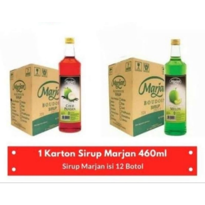 

Marjan Syrup 1dus isi 12 botol