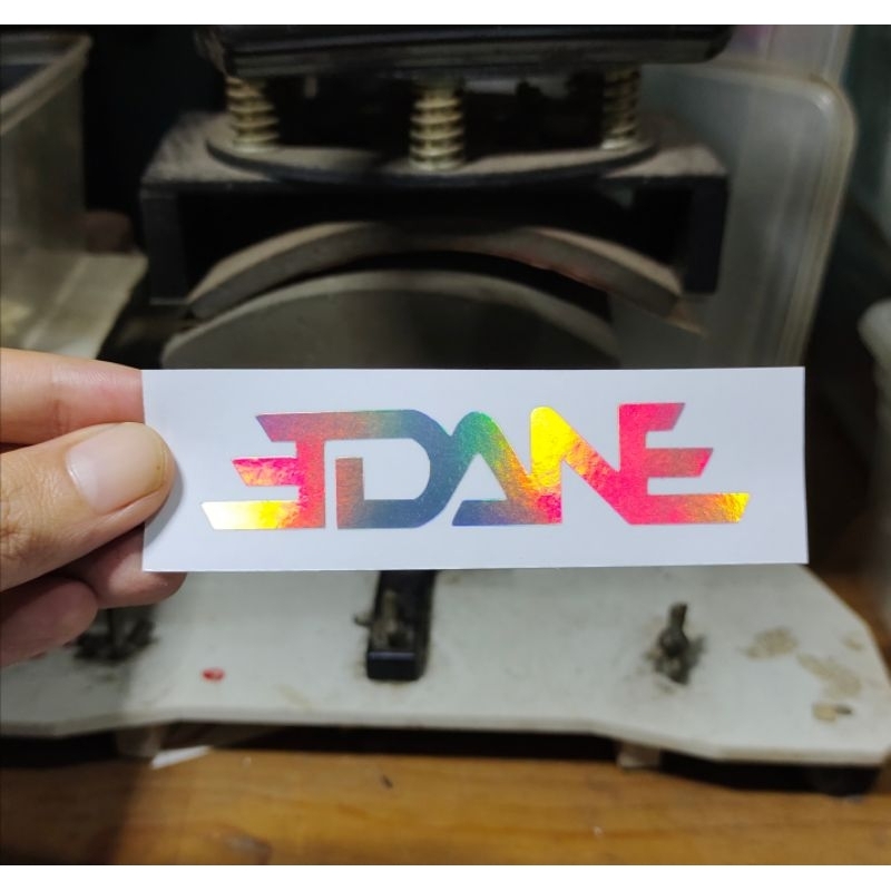 

stiker Edane sticker cutting musik keren