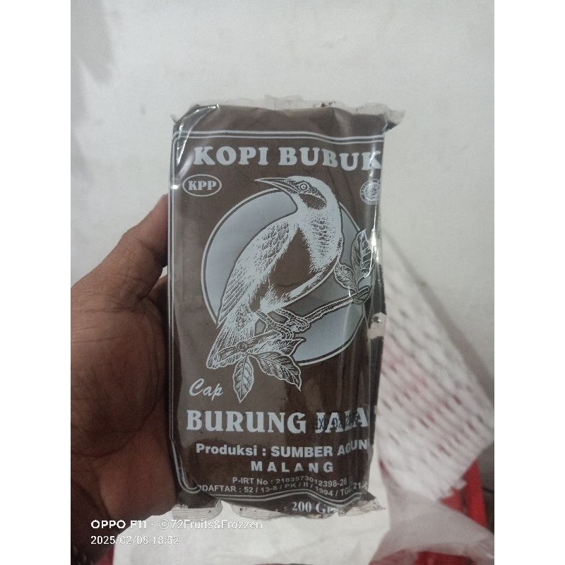 

KOPI BUBUK JALAK 200Gr