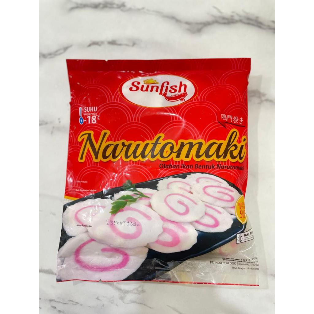 

Sunfish Narutomaki 500gr I olahan ikan bentuk Narutomaki